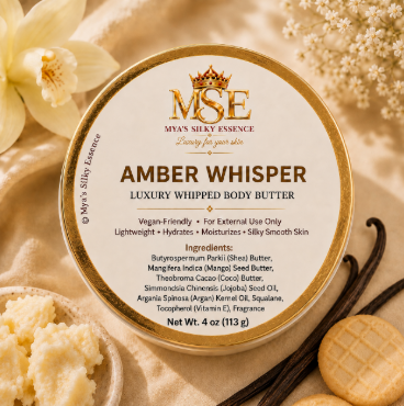 Amber Whisper Whipped Body Butter