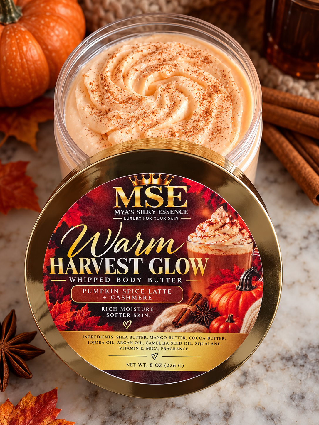 Warm Harvest Glow Whipped Body Butter