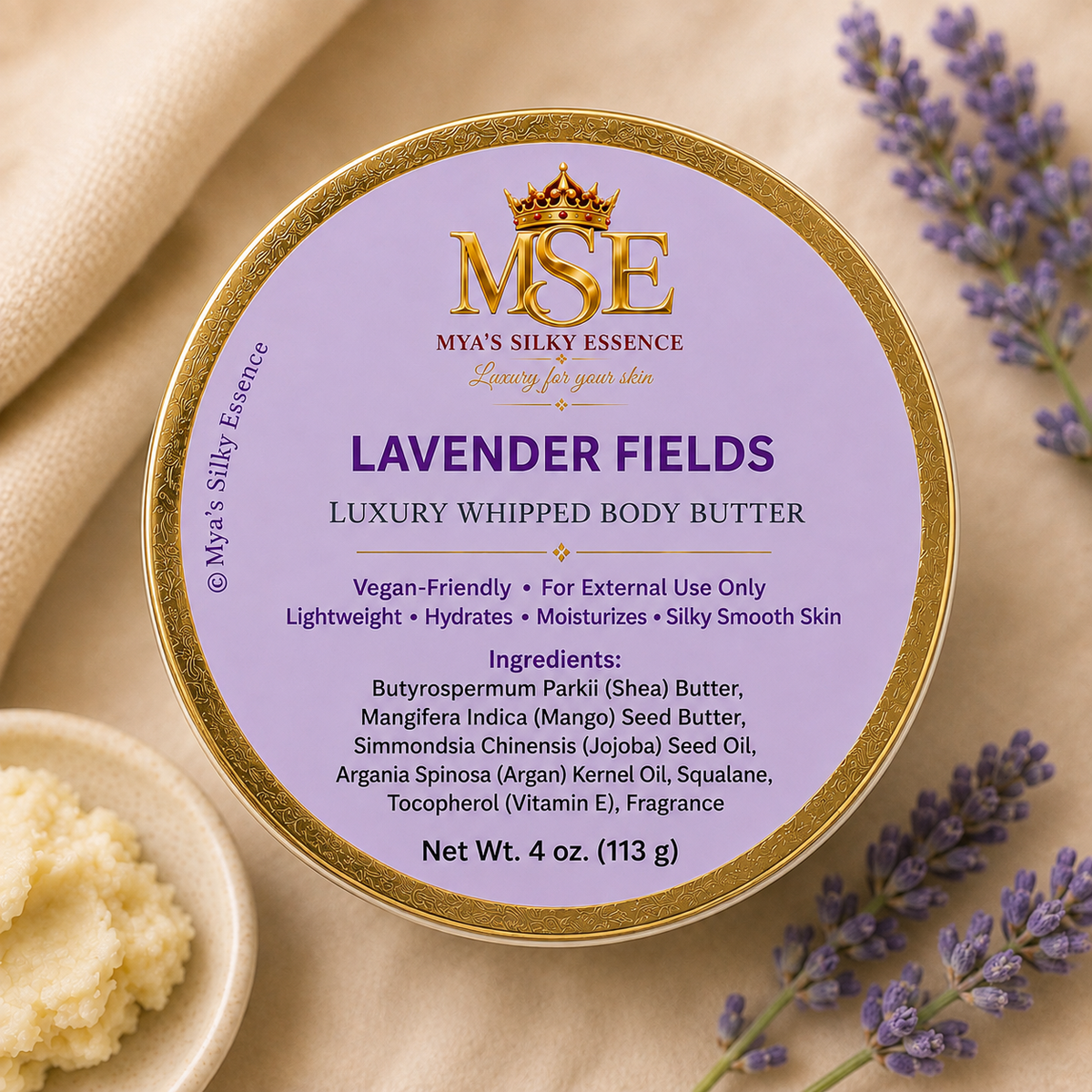 Lavender Fields Whipped Body Butter