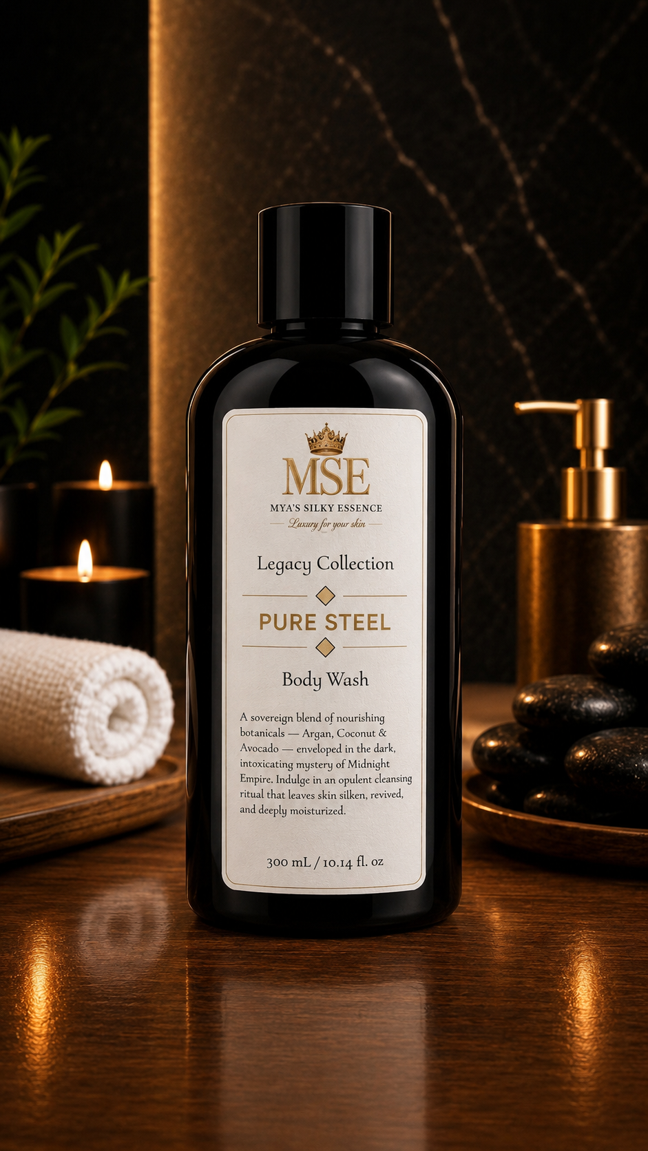 Pure Steel Shower Gel
