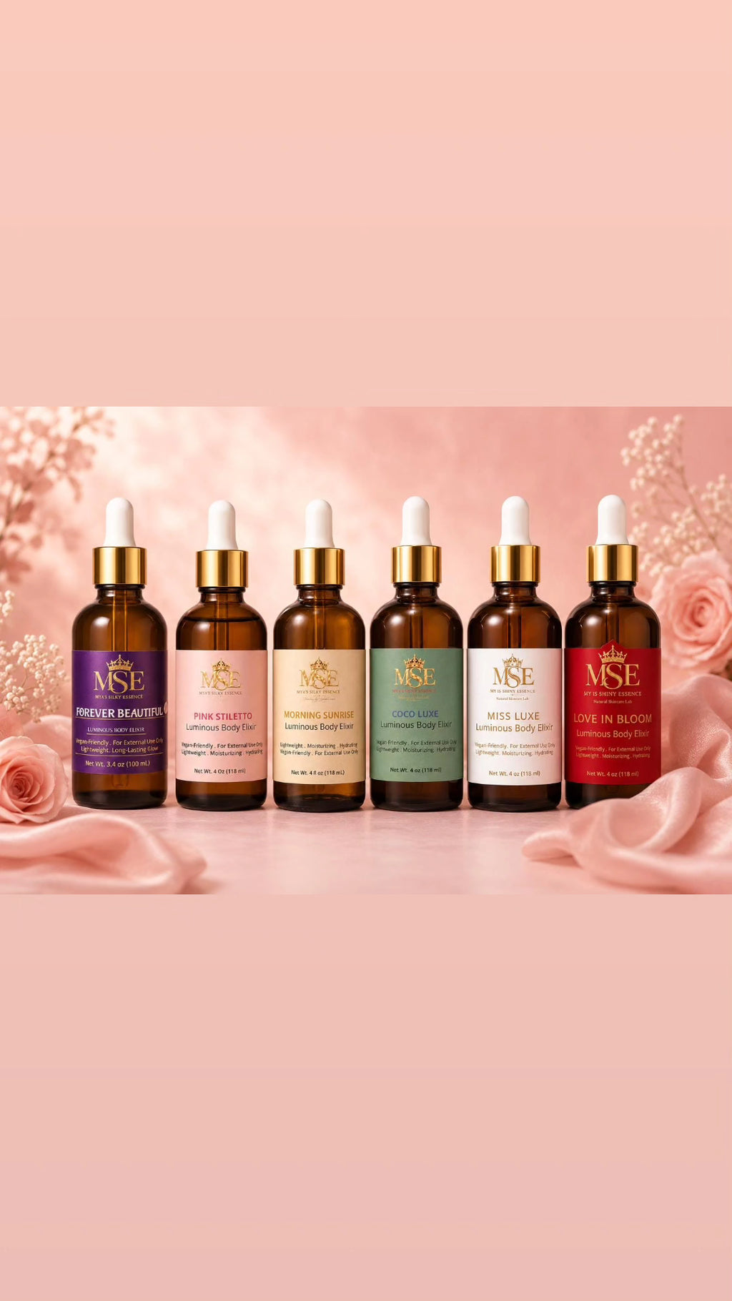 Pink Stilettos Luminous Body Elixir